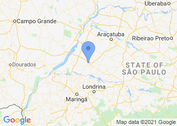 Object on map