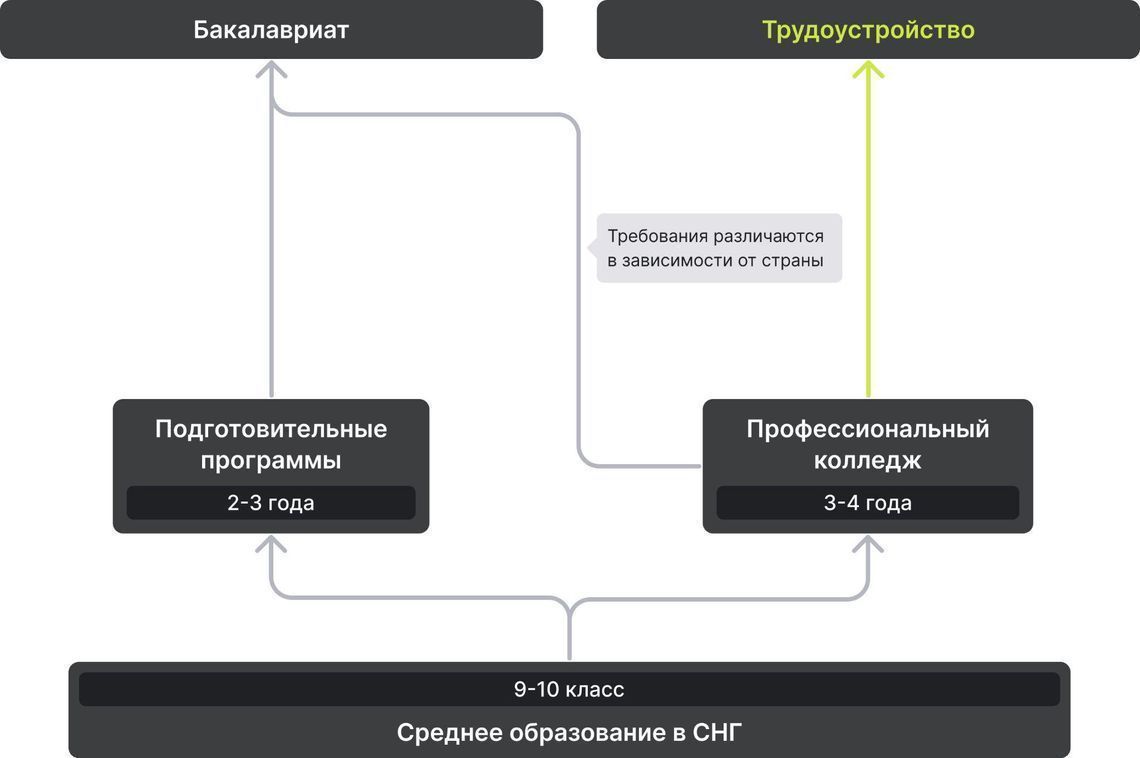 Куда поступить после 9 класса — варианты учебы за границей