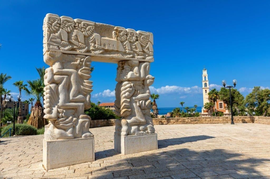 Stone Gate of Ramses II, Tel Aviv, Israel