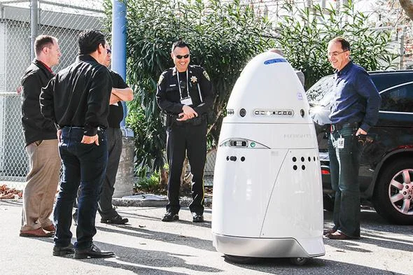 Робот-охранник от стартапа Knightscope
