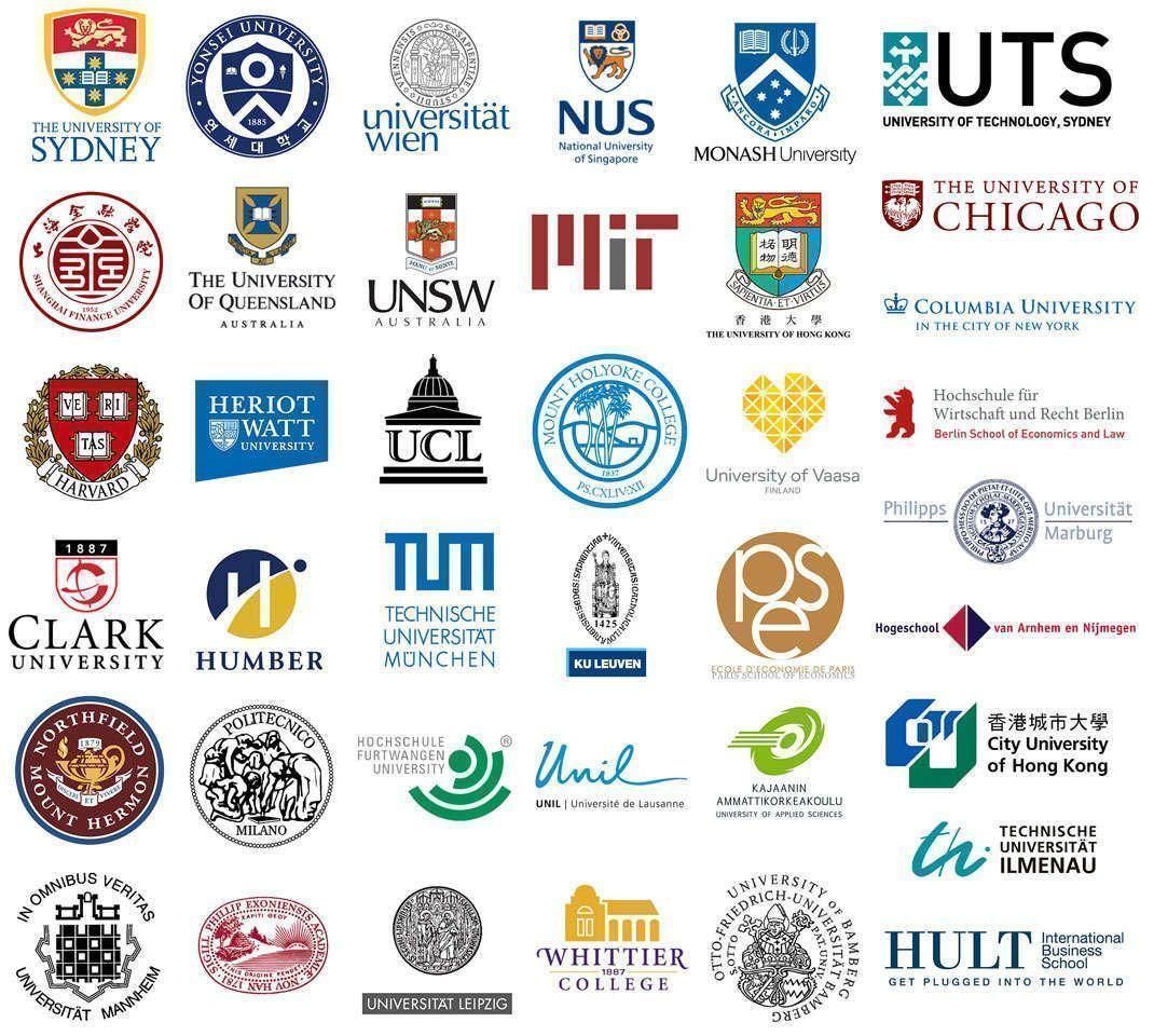 Топ-40 университетов, в которые поступили наши клиенты
