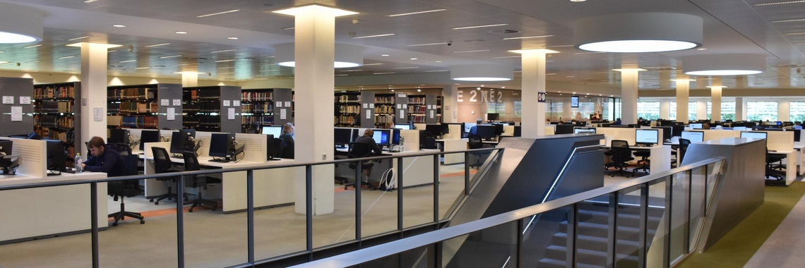 Библиотека в Тилбургском университете – Tilburg University library 