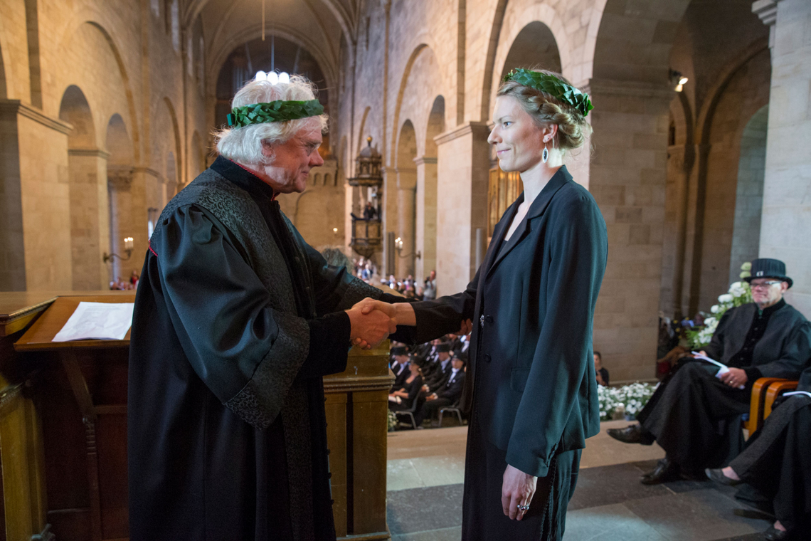 Церемония вручения в Лундском университете — The doctoral degree conferment ceremony at Lund University