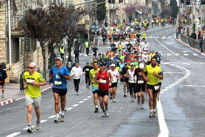 Ежегодный марафон в Иерусалиме