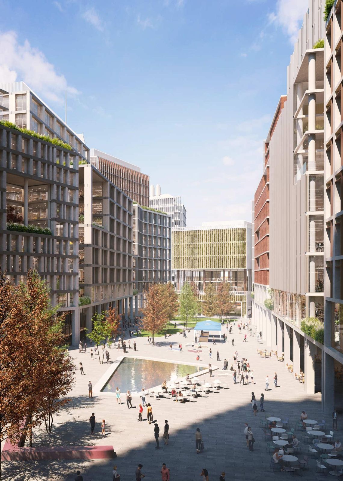 Проект нового кампуса Имперского колледжа Лондона — White City Campus