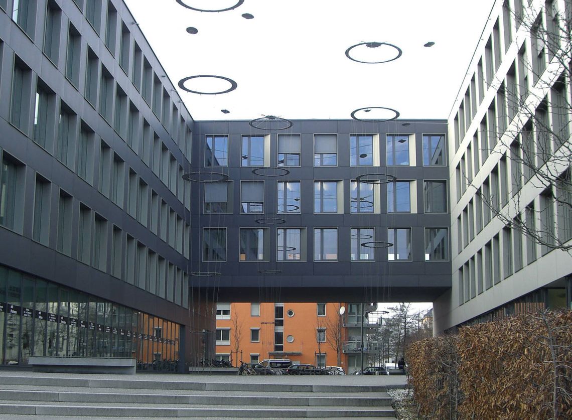 Территория школы EU в Мюнхене