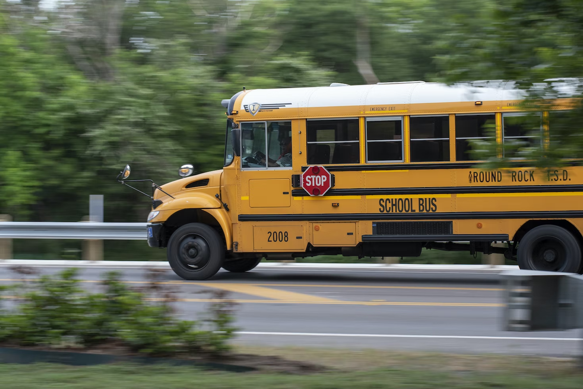 США, школьный автобус