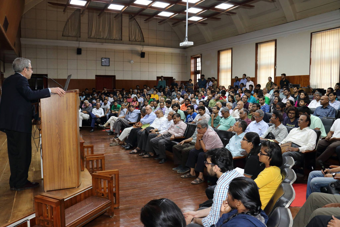 Lecture at Indian Institute of Science