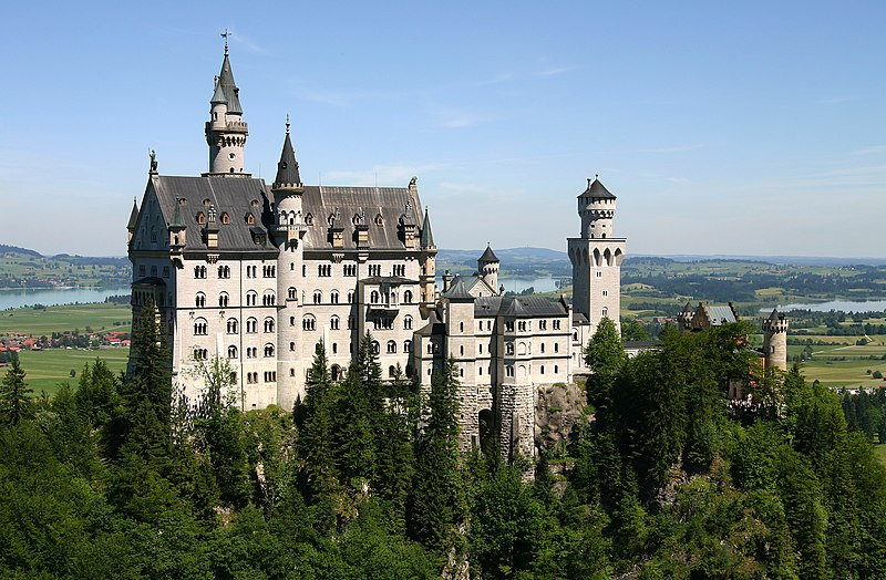 Neuschwanstein Castle. Bavaria, Germany