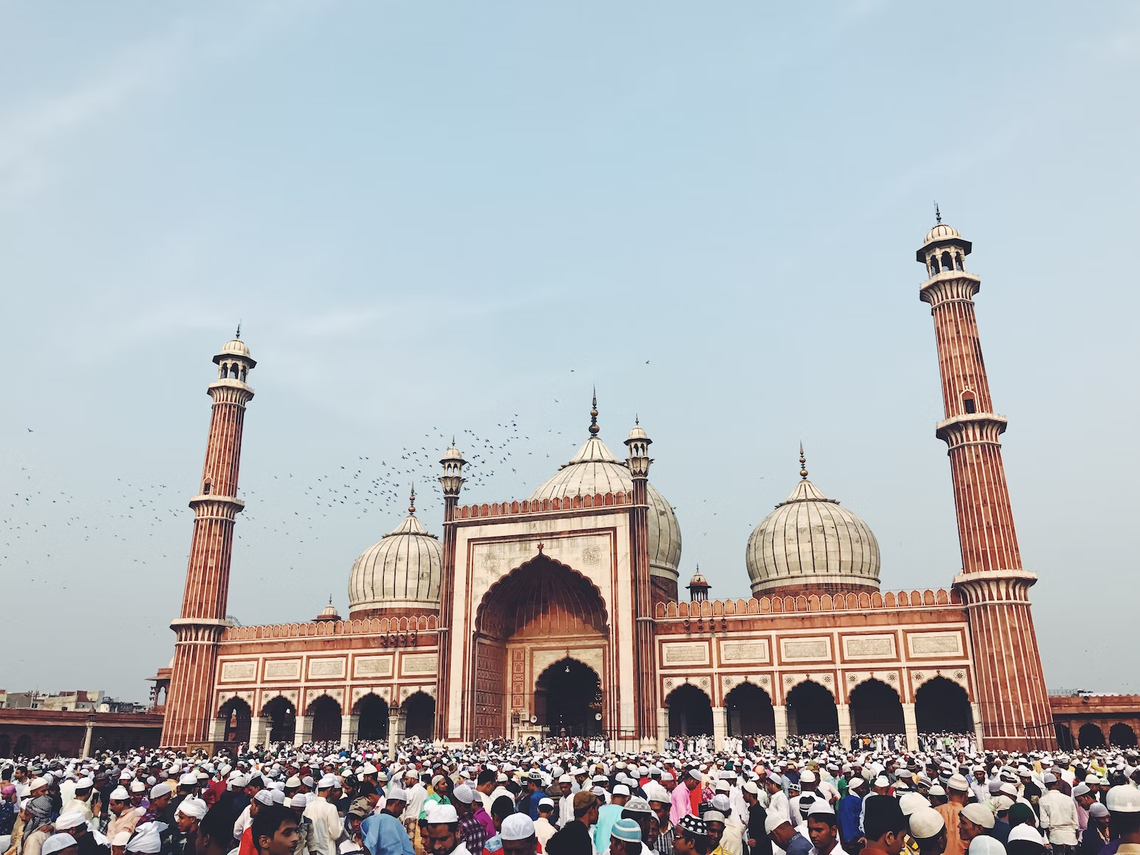 Jama Masjid in New Delhi, India