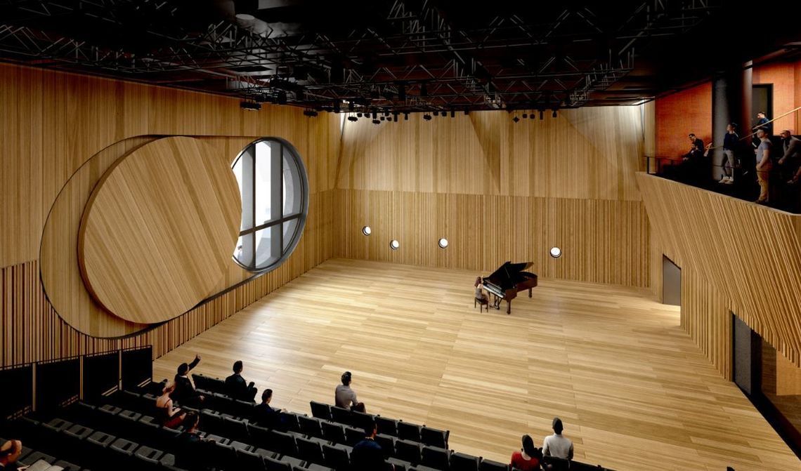 Музыкальный центр в Университете Мельбурна — The Ian Potter Southbank Centre, University of Melbourne