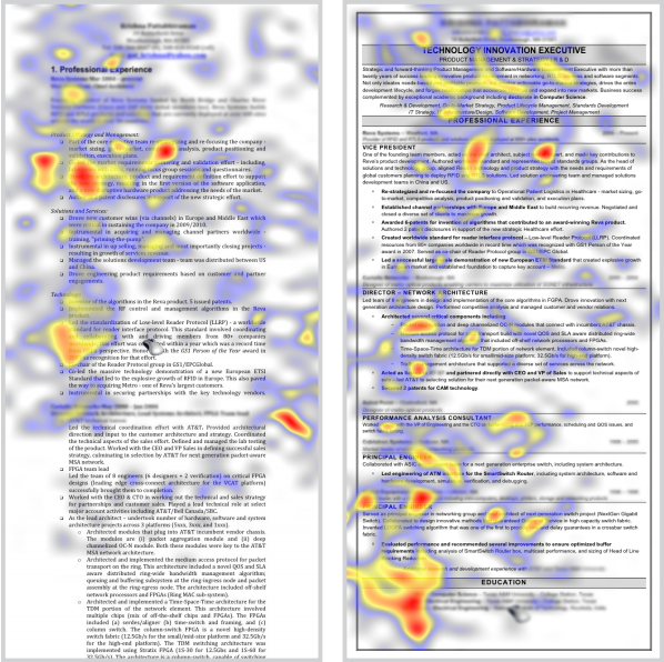 How a hiring manager looks at a resume