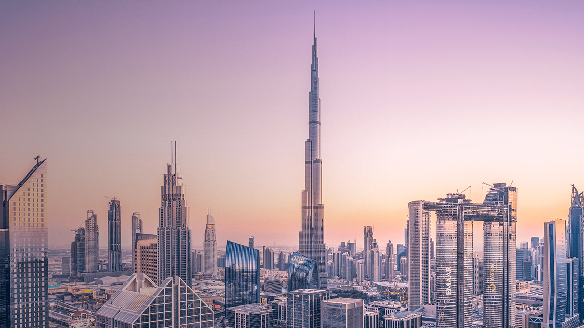 Burj Khalifa skyscraper, Dubai