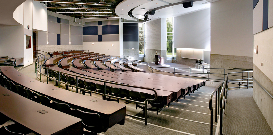 Lecture hall at the University of Calgary