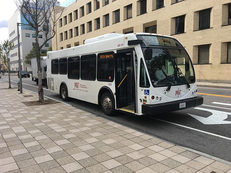 MIT shuttle bus