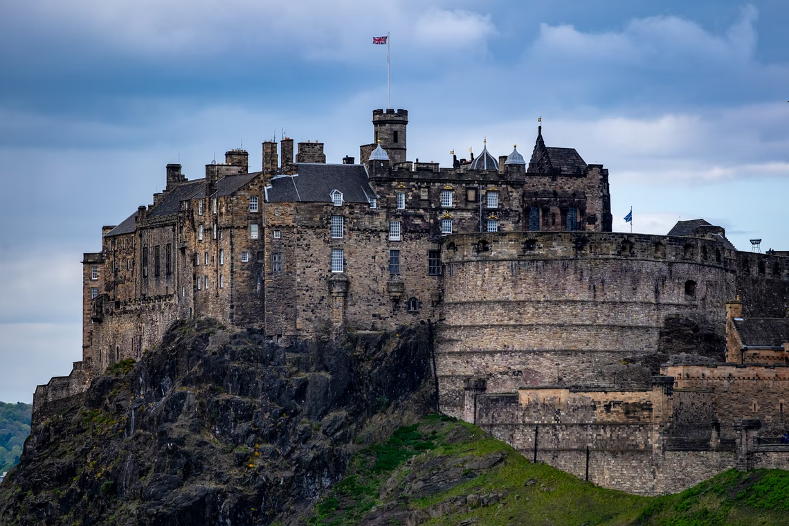 Эдинбургский замок, Эдинбург, Шотландия