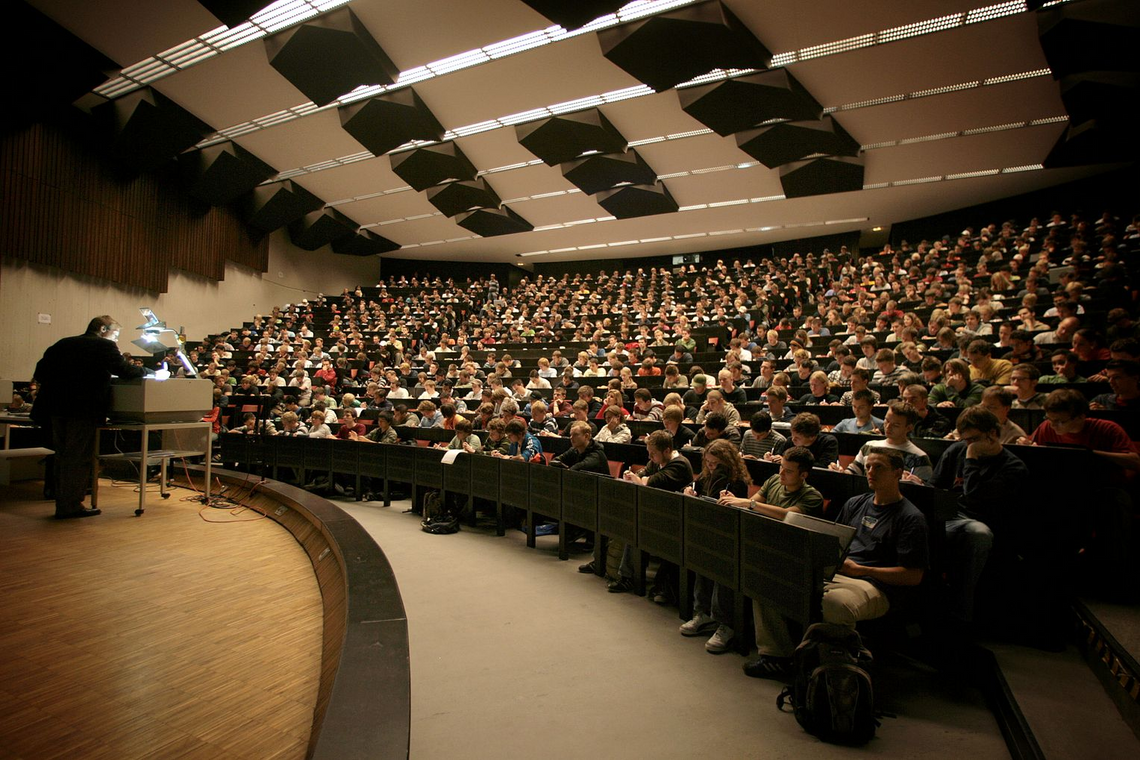 Lecture at a Germam University
